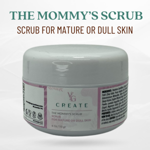 THE MOMMY’S SCRUB SCRUB FOR MATURE OR DULL SKIN 8 Oz