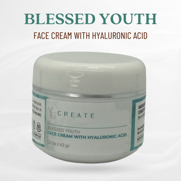 Blessed Youth Face Cream with Hyaluronic Acid