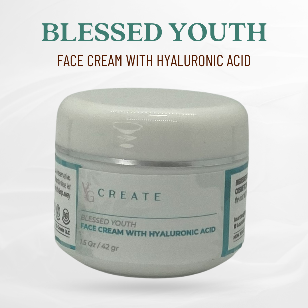 Blessed Youth Face Cream with Hyaluronic Acid
