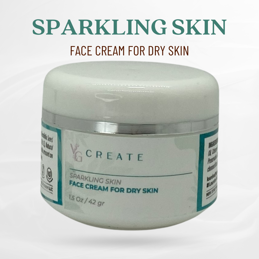 SPARKLING SKIN FACE CREAM FOR DRY SKIN