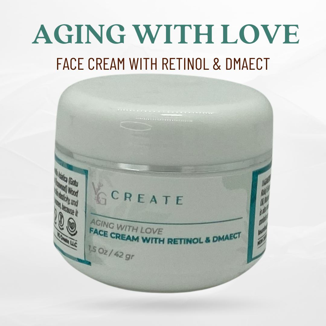 AGING WITH LOVE FACE CREAM WITH RETINOL & DMAECT